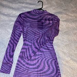 Purple dress perfect for a night out